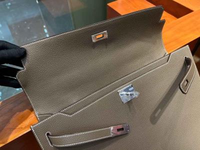 wholesale quality hermes kelly depeches 36 togo etoupe phw